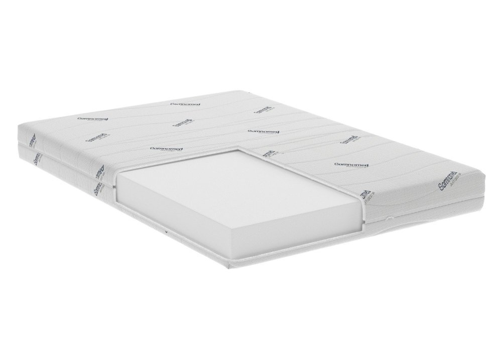 Somnart Saltea din spuma poliuretanica Somnomed Antiacaria 140 x 200 x 20 cm cu husa detasabila