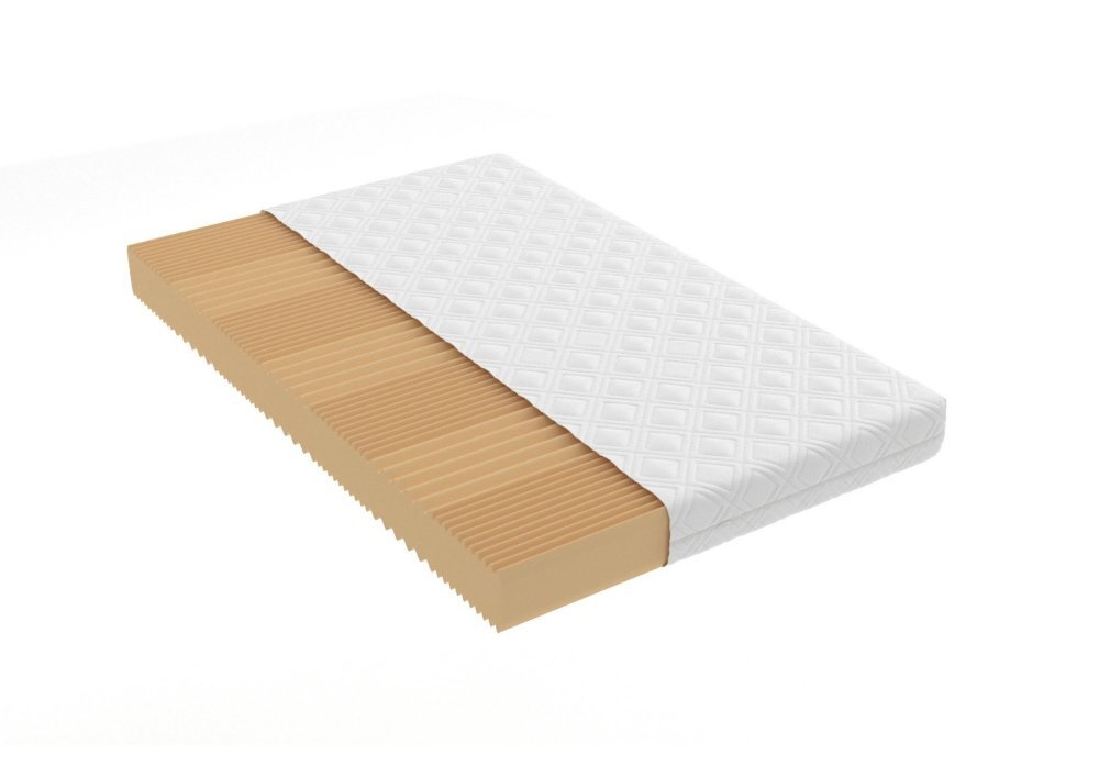 Somnart Saltea ortopedica cu spuma poliuretanica 7 zone 160x200x17 cm