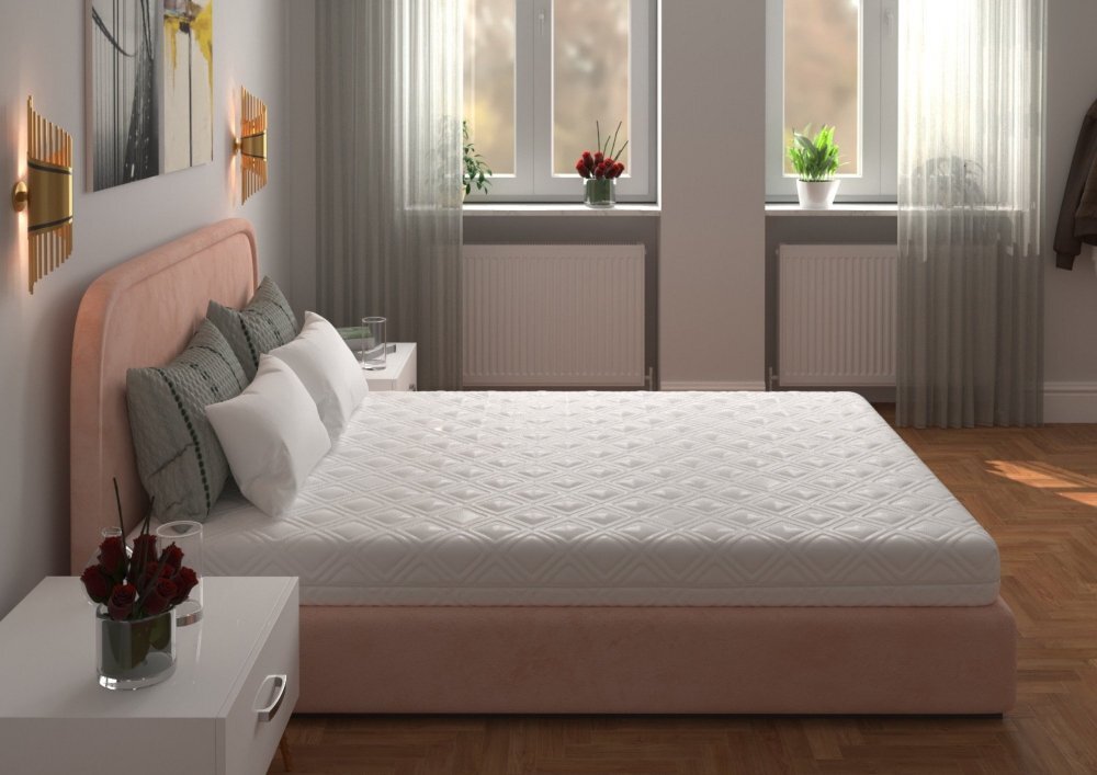 Somnart Saltea ortopedica cu spuma poliuretanica 7 zone 160x200x17 cm