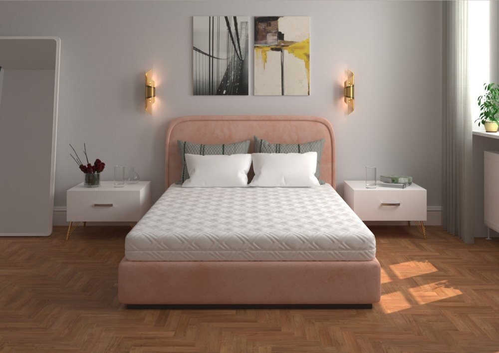 Somnart Saltea ortopedica cu spuma poliuretanica 7 zone 160x200x17 cm