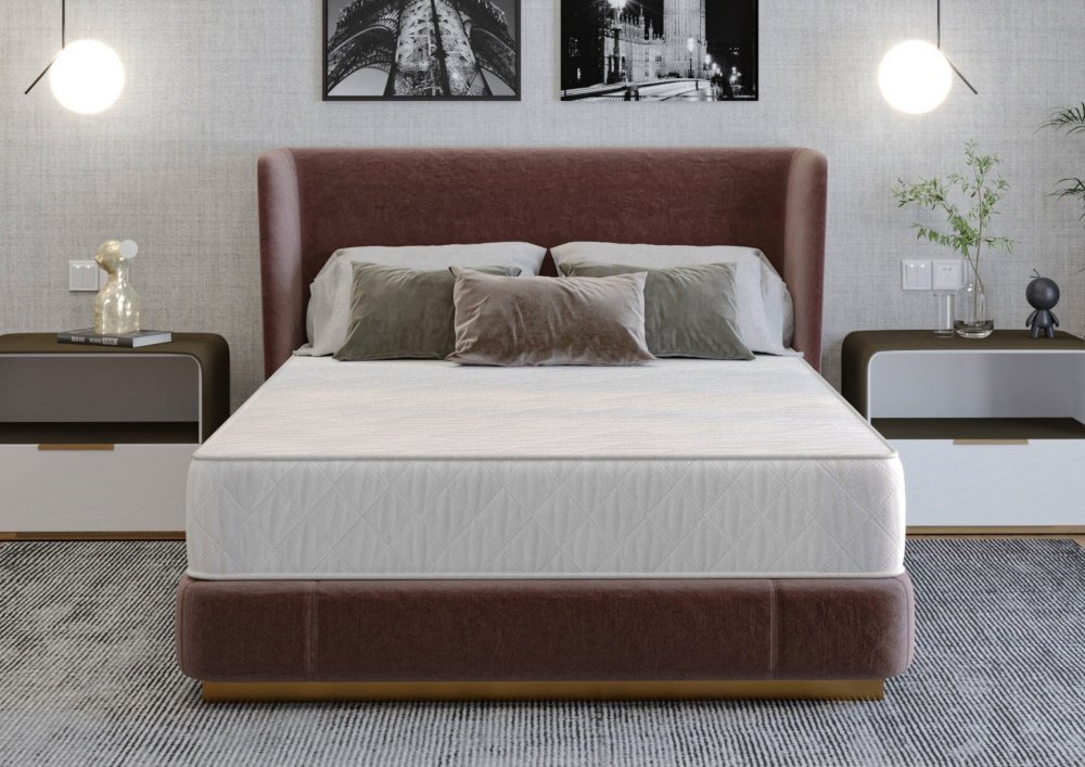 Somnart Saltea ortopedica Dorma 160 x 200 x 20 cm cu arcuri si husa matlasata