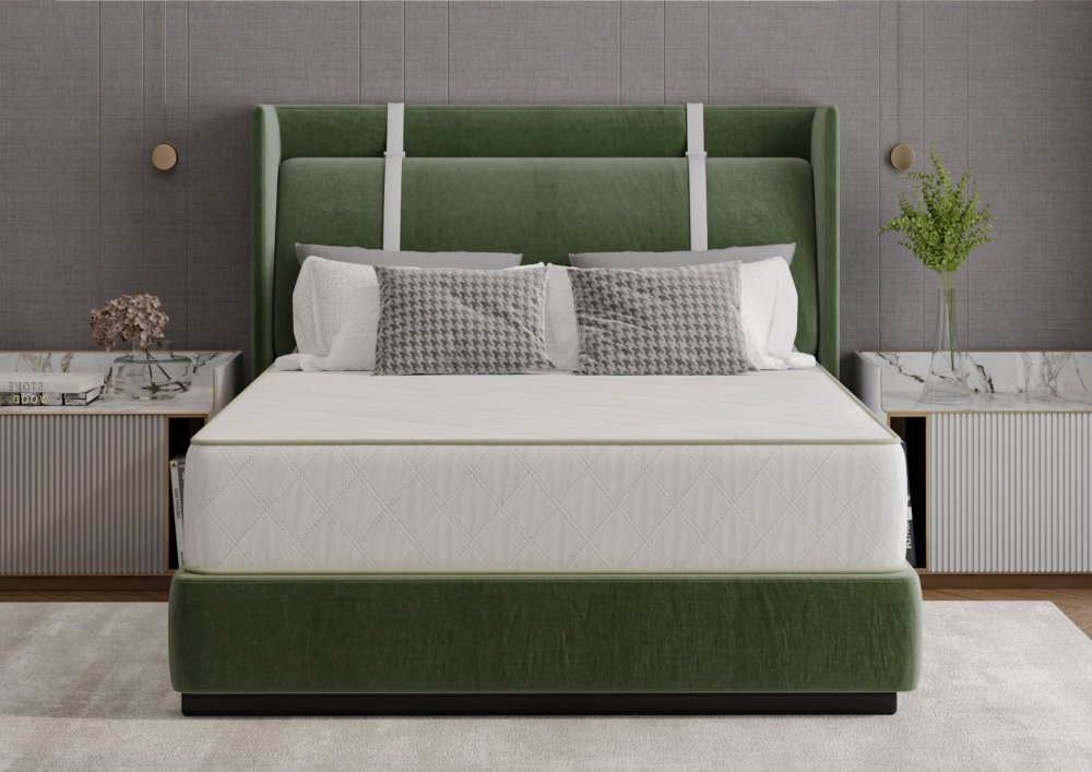 Somnart Saltea ortopedica Dorma 90 x 200 x 20 cm cu arcuri si husa matlasata