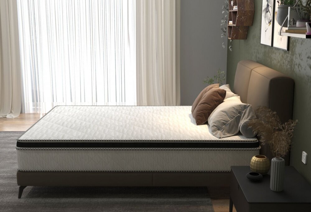 Somnart Saltea superortopedica cu arcuri Fermo 120x190x30 cm cu husa matlasata
