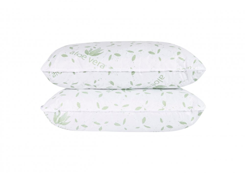 Somnart Set 2 perne Aloe Confort matlasate 50 x 70 cm
