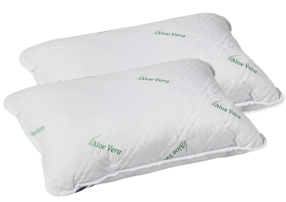 Somnart Set 2 perne Aloe Confort matlasate 50 x 70 cm
