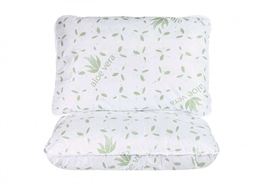 Somnart Set 2 perne Aloe Confort matlasate 50 x 70 cm