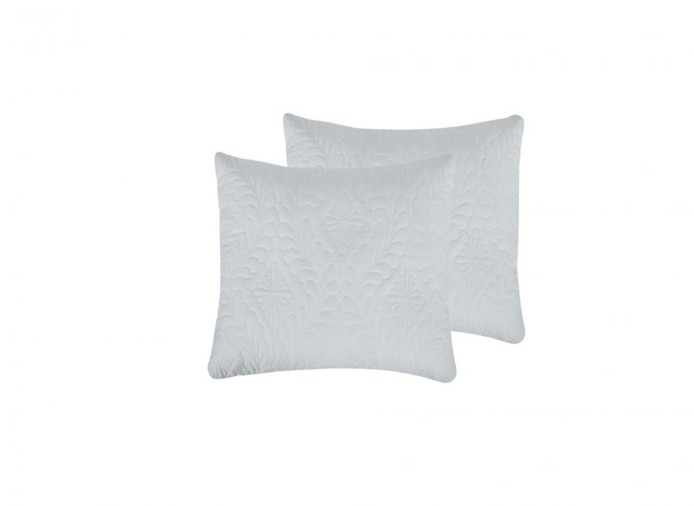 Somnart Set 2 perne Belina din microfibra lavabile la masina alb 60 x 60 cm