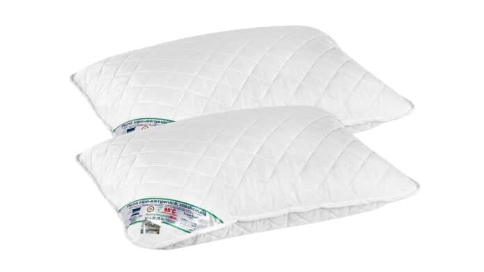 Somnart Set 2 perne medicinale hipoalergenice din poliester lavabile 40 x 40 cm