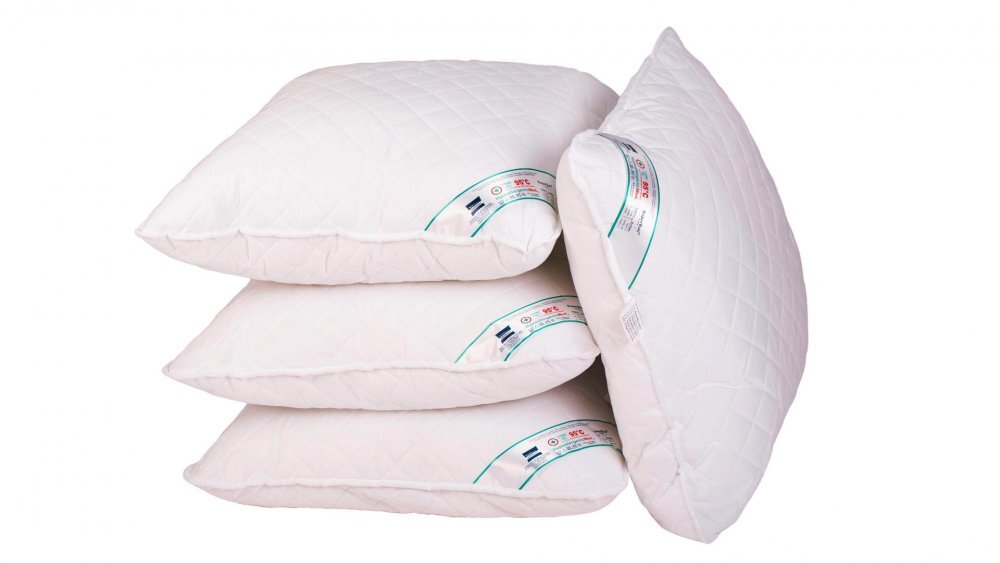 Somnart Set 4 perne HypoallergenicMed matlasate din microfibra lavabile la 95C 70 X 70 cm
