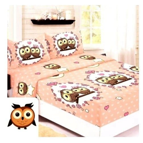 Somnart Set husa de pat din finet cu 2 fete de perna Soft Magnolia 160 x 200 cm