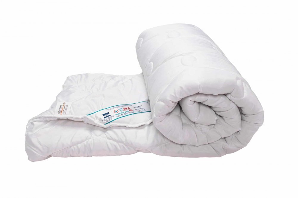 Somnart Set HypoallergenicMed cu pilota 180 x 200 cm si 2 perne 50 x 70 cm din microfibra matlasata