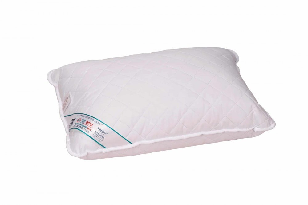 Somnart Set HypoallergenicMed cu pilota 180 x 200 cm si 2 perne 50 x 70 cm din microfibra matlasata