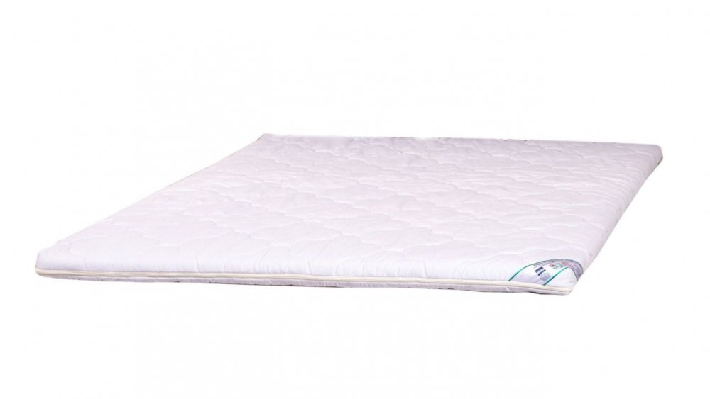 Somnart Topper cu memorie si husa din bumbac detasabila Hypoallergenicmed 140 x 200 x 5 cm