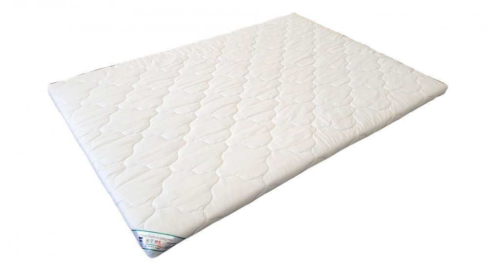 Somnart Topper cu memorie si husa din bumbac detasabila Hypoallergenicmed 140 x 200 x 5 cm