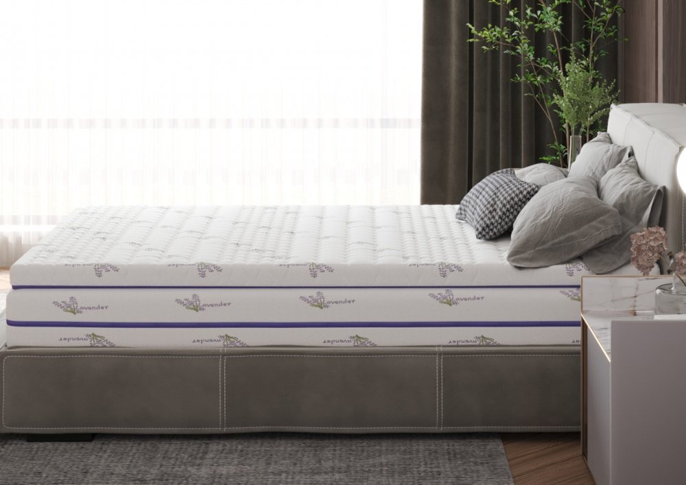 Somnart Topper Somnomed Antiacaria cu husa detasabila si lavabila 140 x 200 x 7 cm