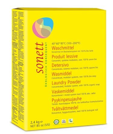 Sonett Detergent ecologic praf pentru rufe 2.4 kg