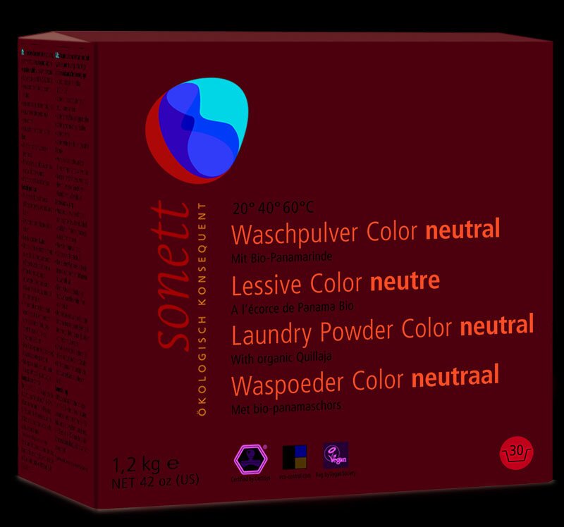 Sonett Detergent ecologic praf pentru rufe colorate neutru 1.2 kg