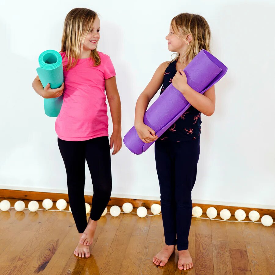 Soul Mates Saltea Yoga pentru copii ecologica Cloud mov