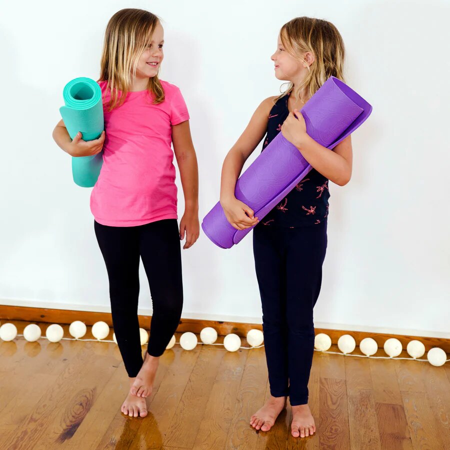 Soul Mates Saltea Yoga pentru copii ecologica Earth turcoaz