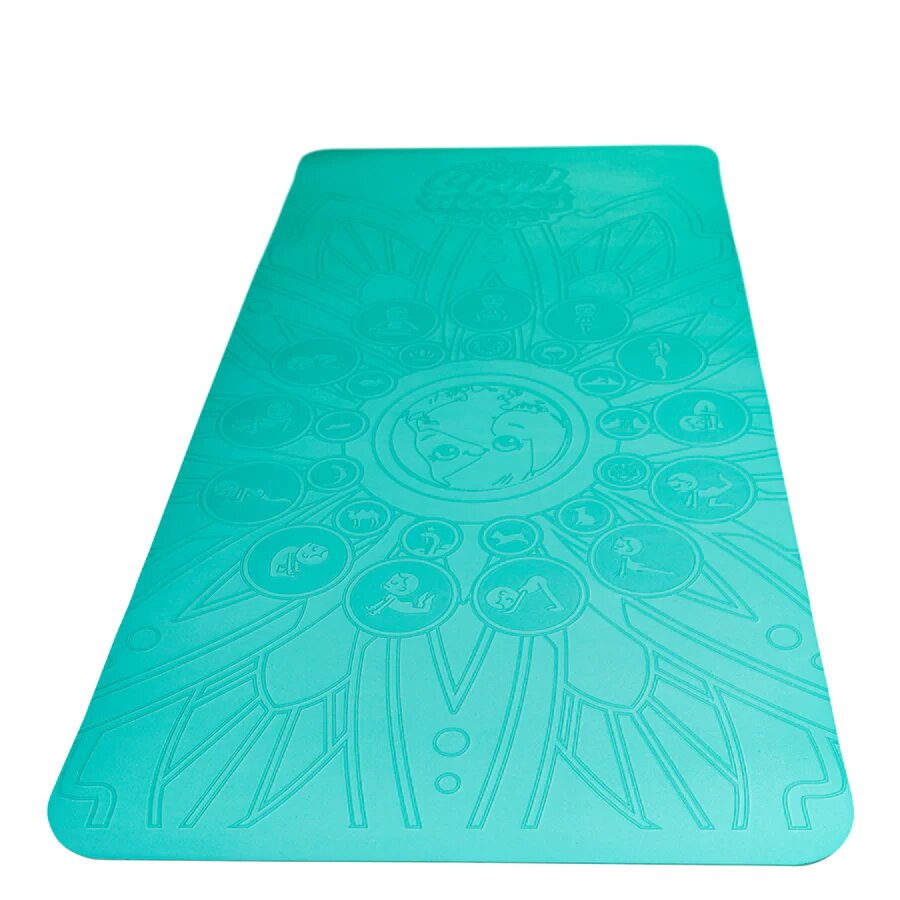 Soul Mates Saltea Yoga pentru copii ecologica Earth turcoaz