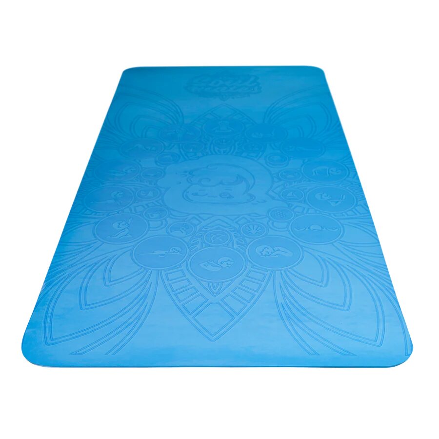 Soul Mates Saltea Yoga pentru copii ecologica Wave albastra