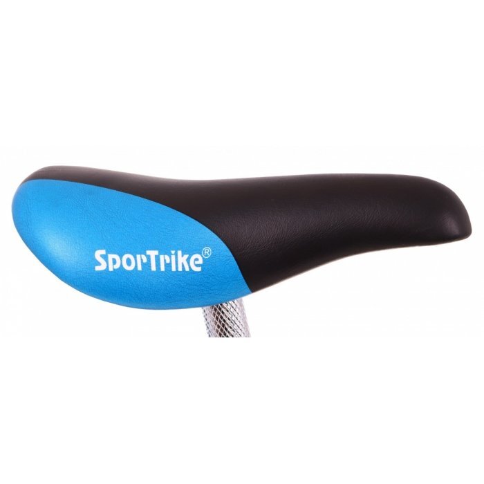 SporTrike Bicicleta fara pedale cu frana suport picioare si roti gonflabile Balancer albastru
