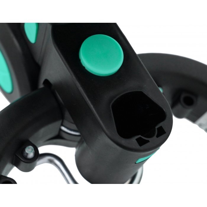 SporTrike Tricicleta pentru copii Albastru 3 in 1 cu pedale roti din cauciuc scaun reglabil in 2 trepte suport pahar maner reglabil pe inaltime si detasabil