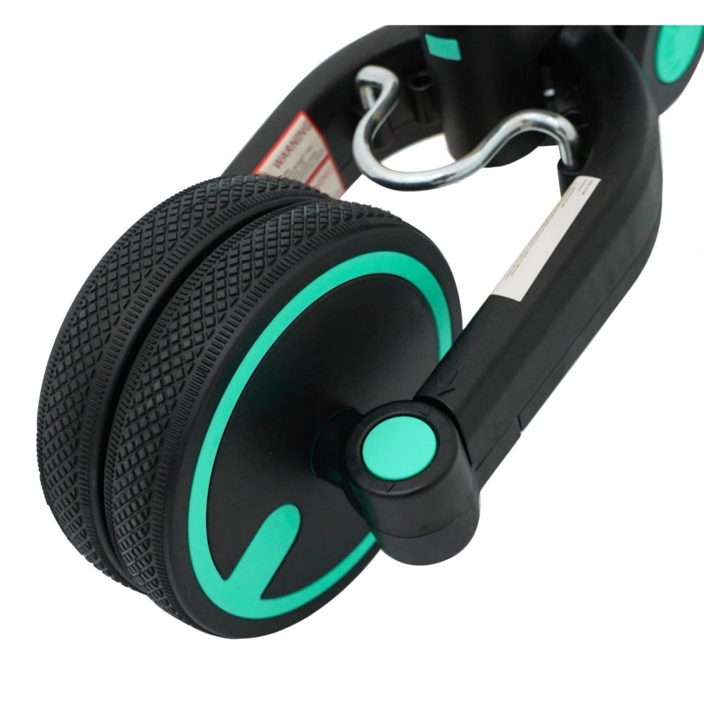 SporTrike Tricicleta pentru copii Happy Albastru 3 in 1 control al directiei roti din cauciuc si sistem roata libera