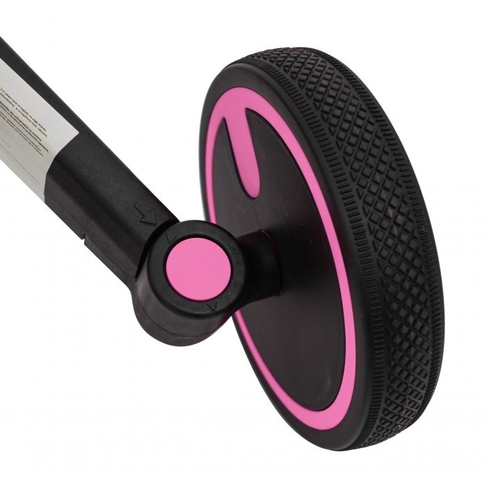 SporTrike Tricicleta pentru copii Roz 3 in 1 cu pedale roti din cauciuc scaun reglabil in 2 trepte suport pahar maner reglabil pe inaltime si detasabil