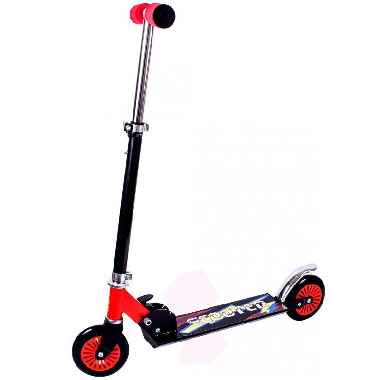 Sports Active Trotineta pliabila rosieneagra 3-5 ani ghidon reglabil suport antiderapant greutate admisa 50 kg