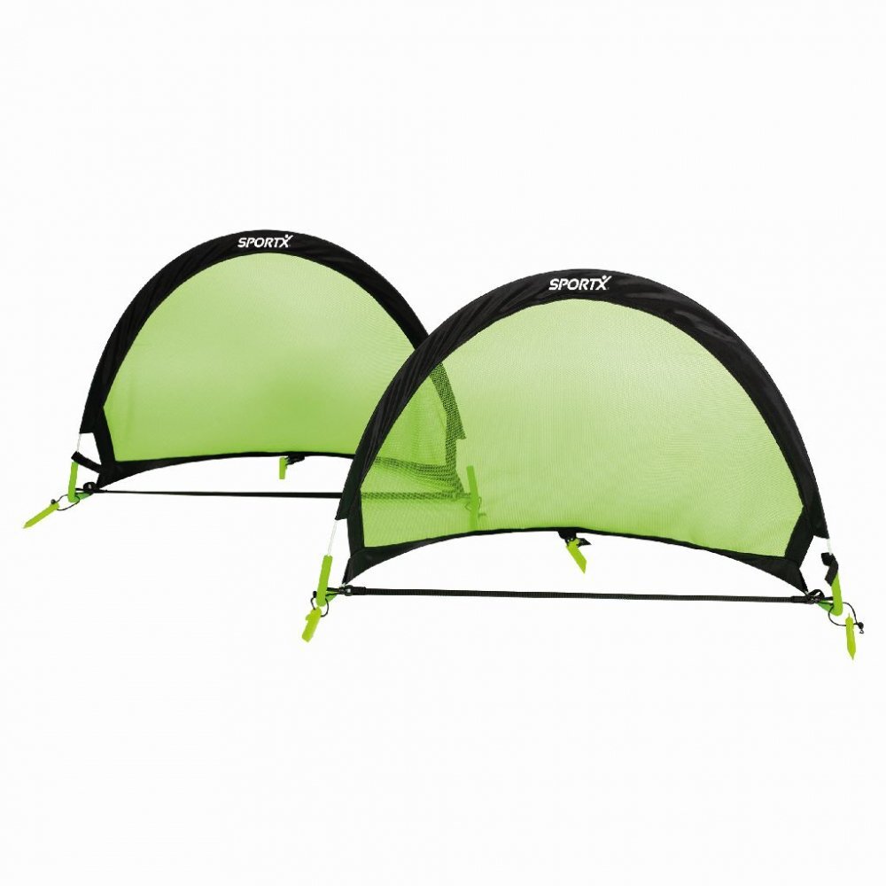 SportX Set 2 porti de fotbal pliabile pentru copii