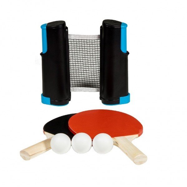 SportX Set tenis de masa cu palete mingi si fileu extensibil