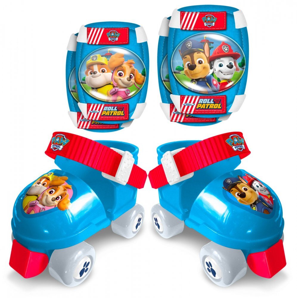Stamp Role pentru copii Paw Patrol reglabile intre marimile 23-27 cotiere si genunchiere incluse