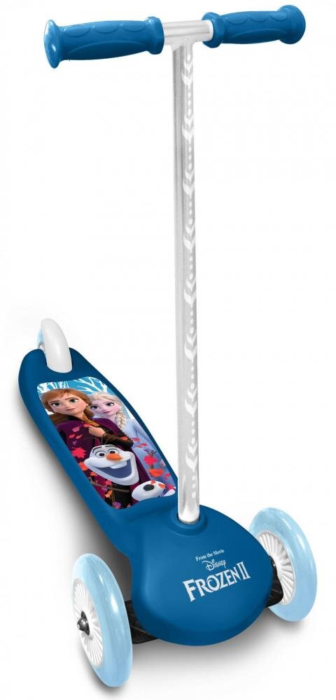 Stamp Trotineta Intuitiva Disney Frozen platforma antiderapanta ghidon din aluminiu greutate suportata 20 kg varsta 2 ani+