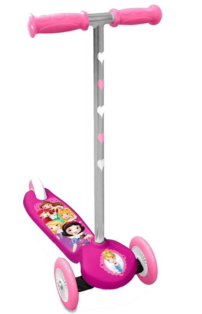 Stamp Trotineta intuitiva Disney Princess cu 3 roti platforma antiderapanta greutate admisa 20 kg