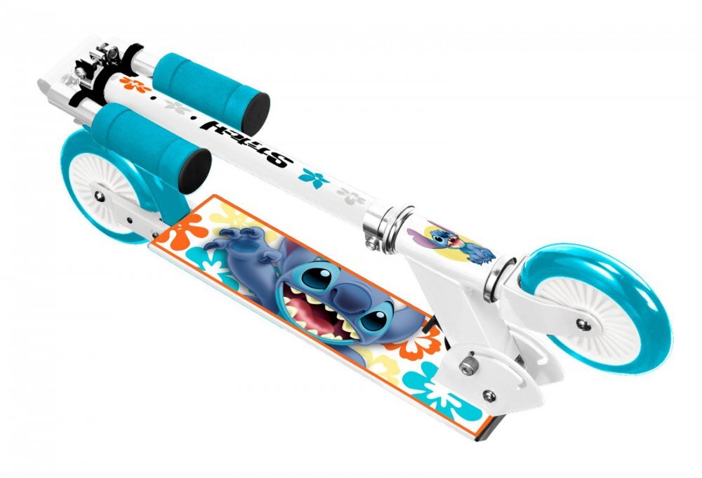 Stamp Trotineta pliabila Stitch cu 2 roti ghidon reglabil platforma antiderapanta
