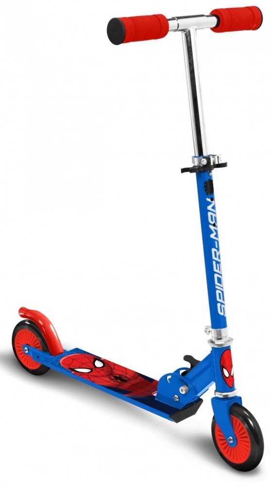 Stamp Trotineta Spiderman ghidon reglabil maner pliabil greutate suportata 50 kg