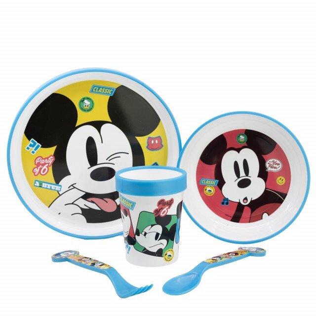 Stor Set de masa premium antiderapant 5 piese Mickey Mouse Fun-Tastic