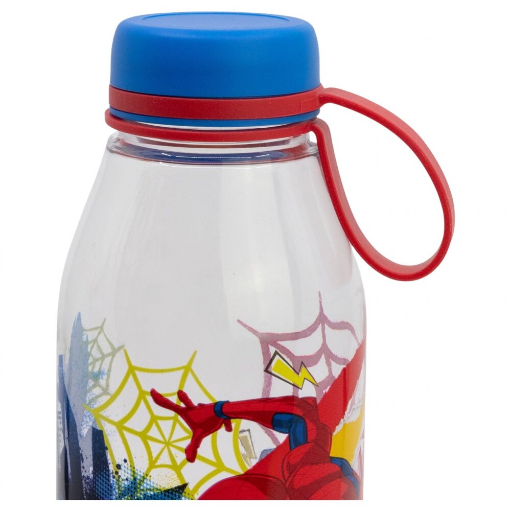 Stor Sticla de apa pentru copii Spiderman 650 ml cu maner si capac din silicon