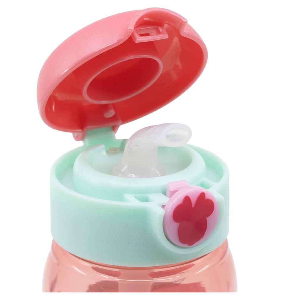 Stor Sticla din plastic cu pai si capac automat 510 ml Minnie Mouse 3 ani+