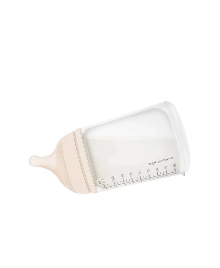 Suavinex Biberon cu debit mediu Zero Zero 270 ml
