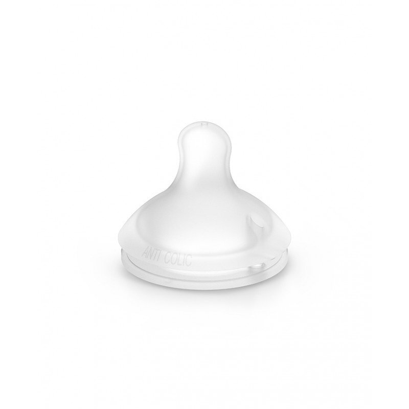Suavinex Biberon cu tetina din silicon cu debit lent SX Pro 150 ml roz