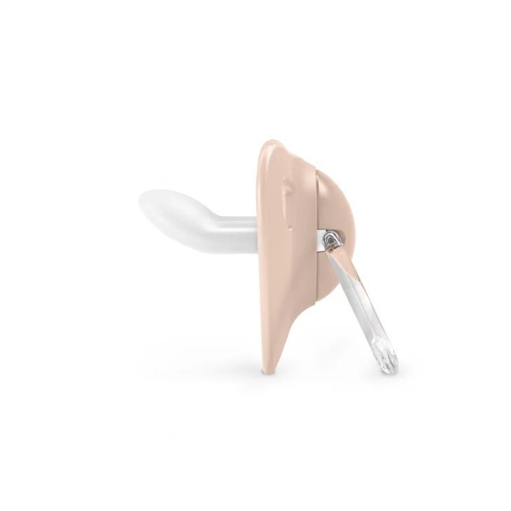 Suavinex Set 2 suzete anatomice din silicon 0-6 luni Dreams piersica