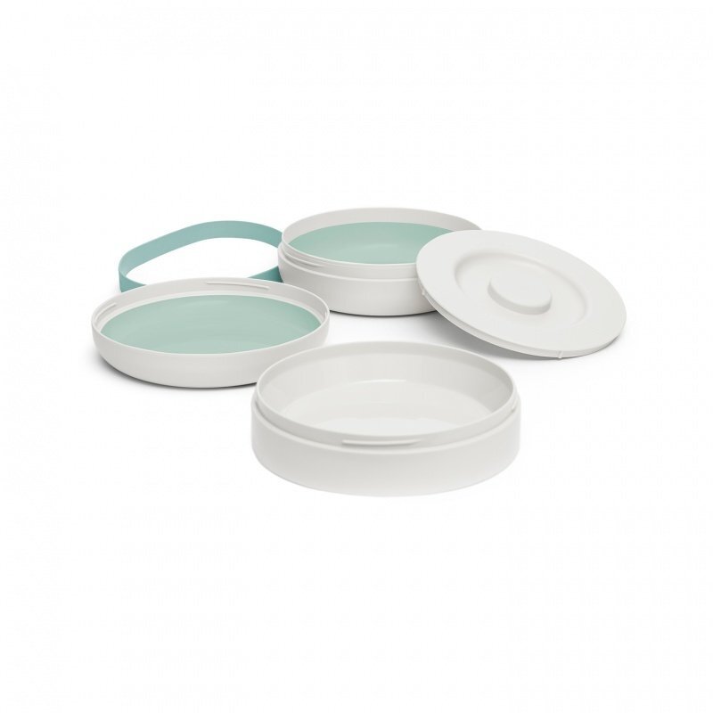 Suavinex Set boluri pentru pranz Hygge +4 luni gri