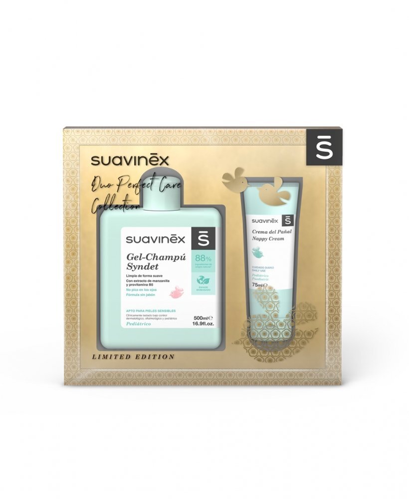 Suavinex Set cadou ingrijire Duo Perfect Care Collection Gold