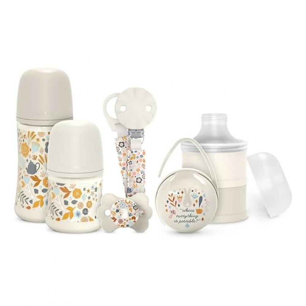 Suavinex Set cadou Wonderland 6 piese bej