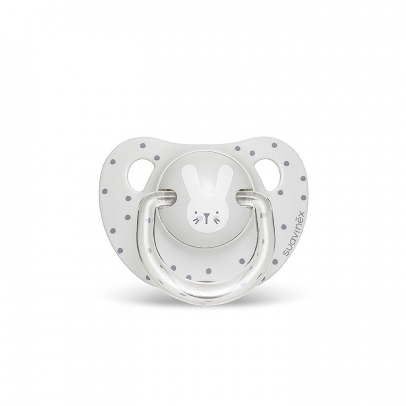Suavinex Suzeta anatomica Hygge +18 luni iepuras gri