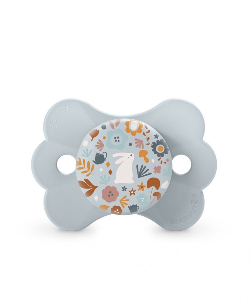 Suavinex Suzeta fiziologica 0-6 luni albastru Wonderland Butterfly