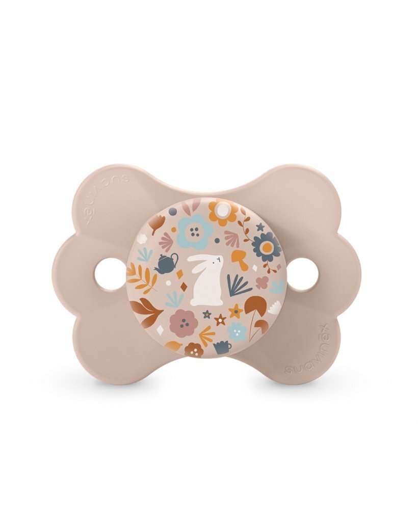 Suavinex Suzeta fiziologica 6-18 luni roz Wonderland Butterfly