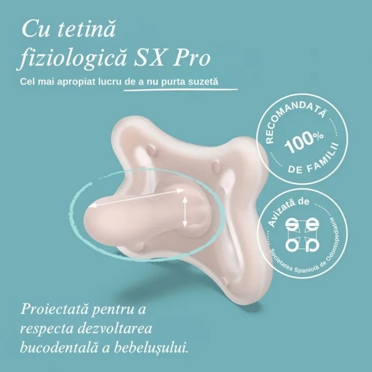 Suavinex Suzeta fiziologica SX Pro 2 luni Zero